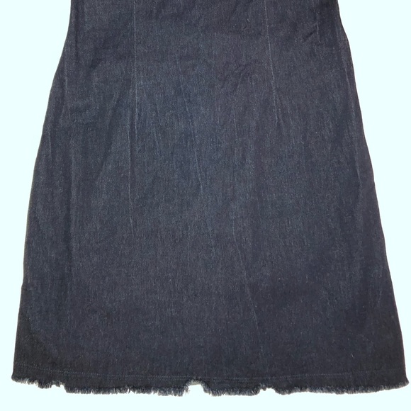 Strapless Denim Dress - Picture 7 of 8